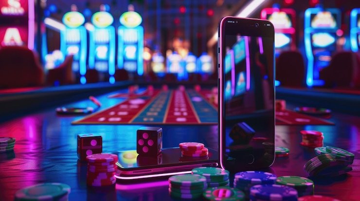 Push Gaming live dealer studio interface on leoslot88 mobile app